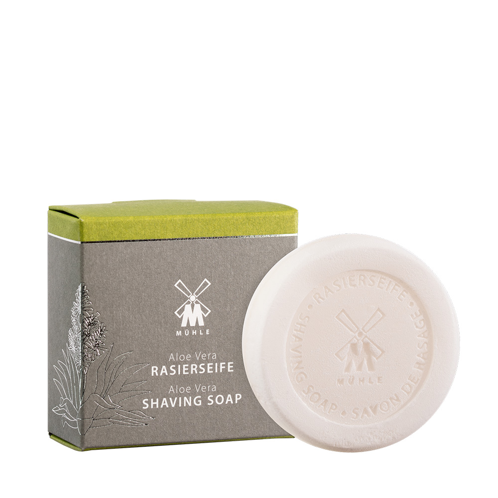 Rasierseifen-Duo Aloe Vera & Grapefruit/Mint
