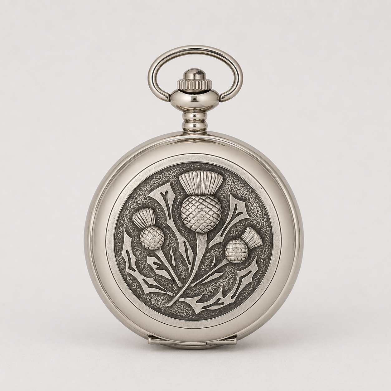 Taschenuhr Thistle mit mechanischem Uhrwerk