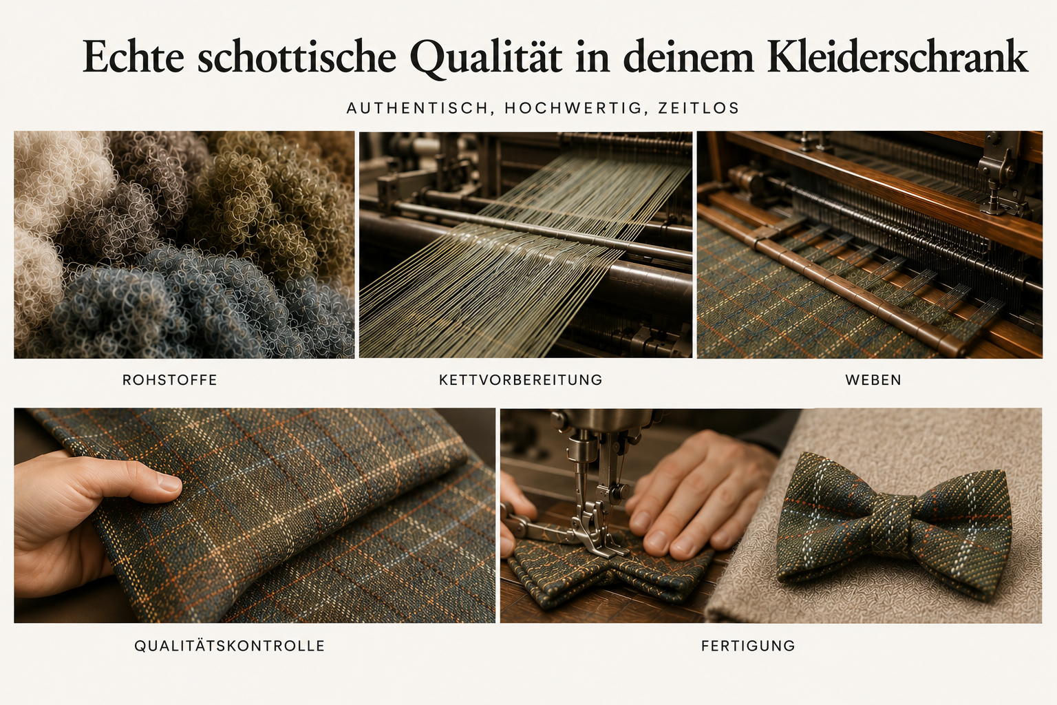 Tweed Fliege