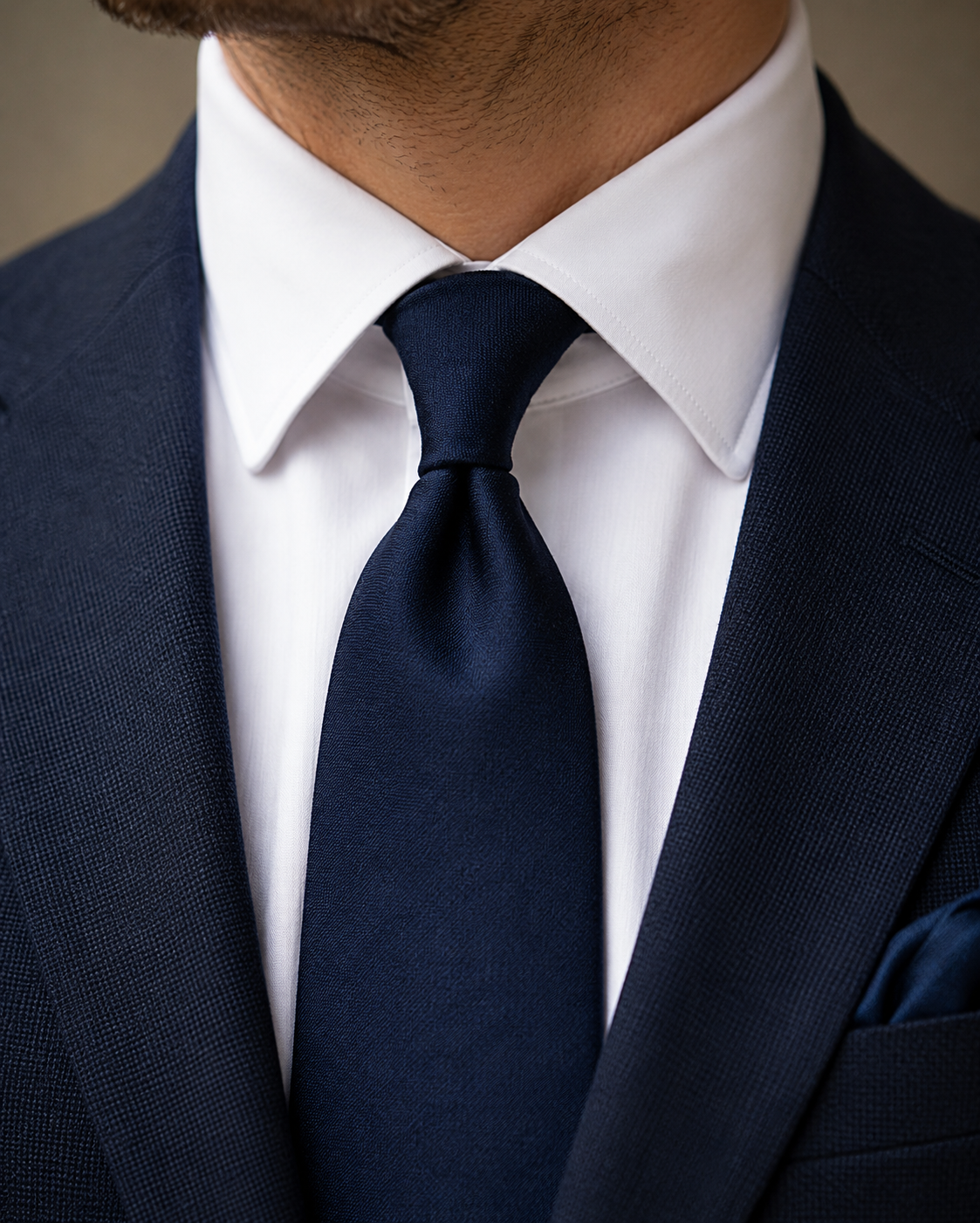 Crofter Tie Uni- Krawatte 100% Schurwolle