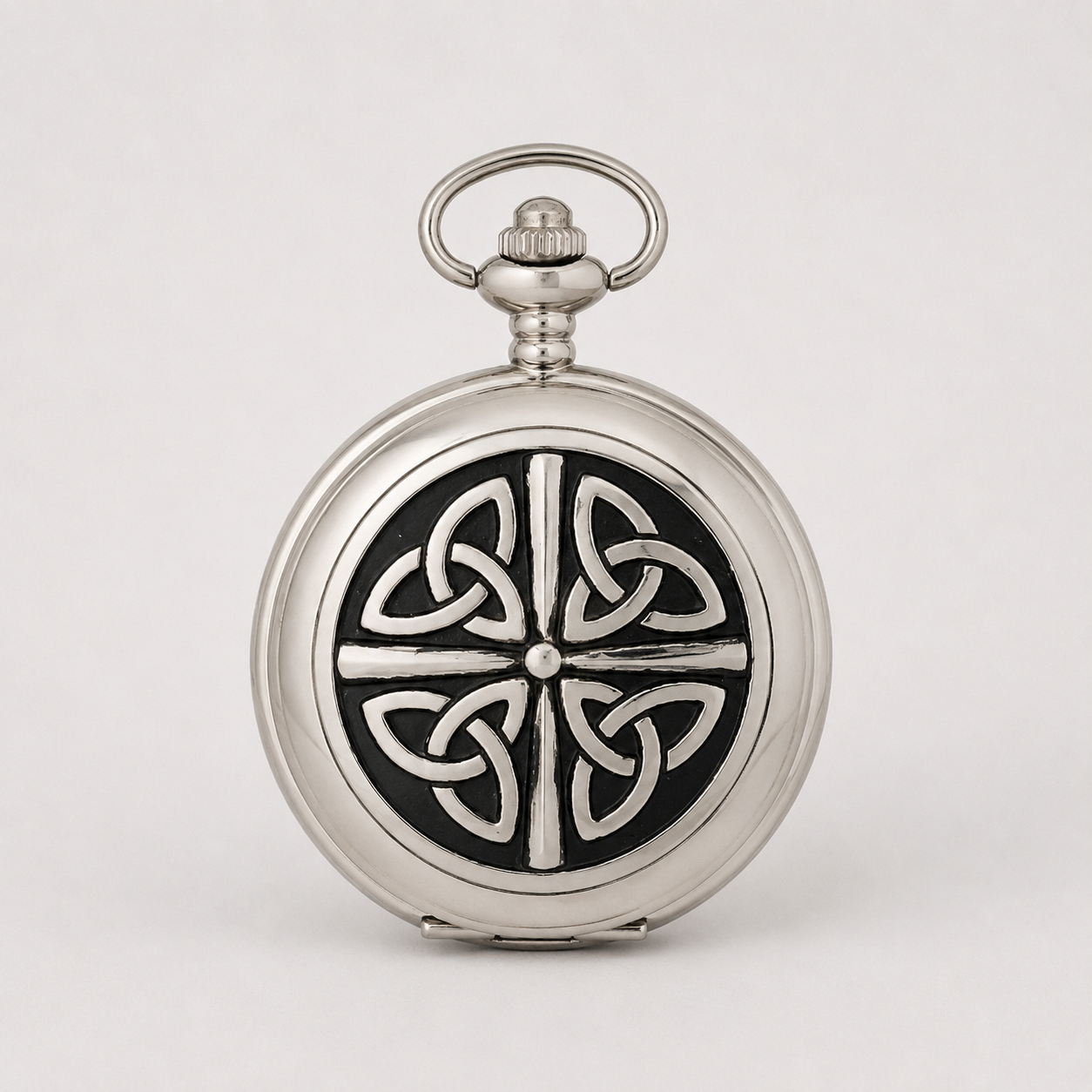 Taschenuhr Celtic Cross mit mechanischem Uhrwerk