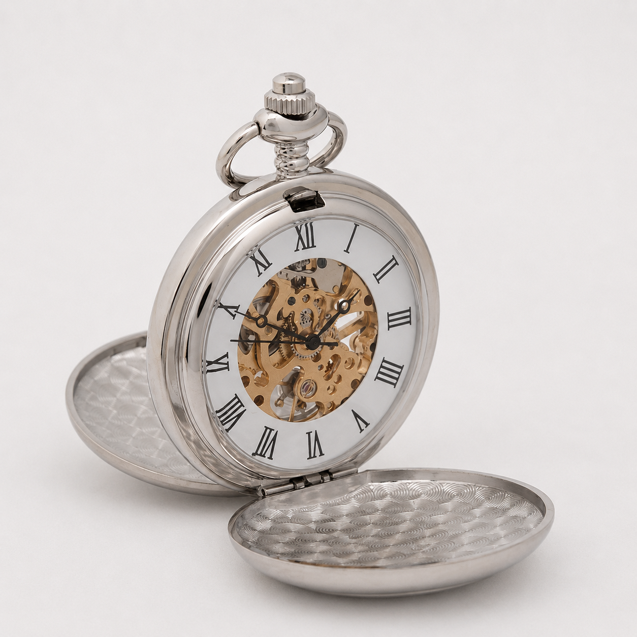 Taschenuhr Celtic Cross mit mechanischem Uhrwerk