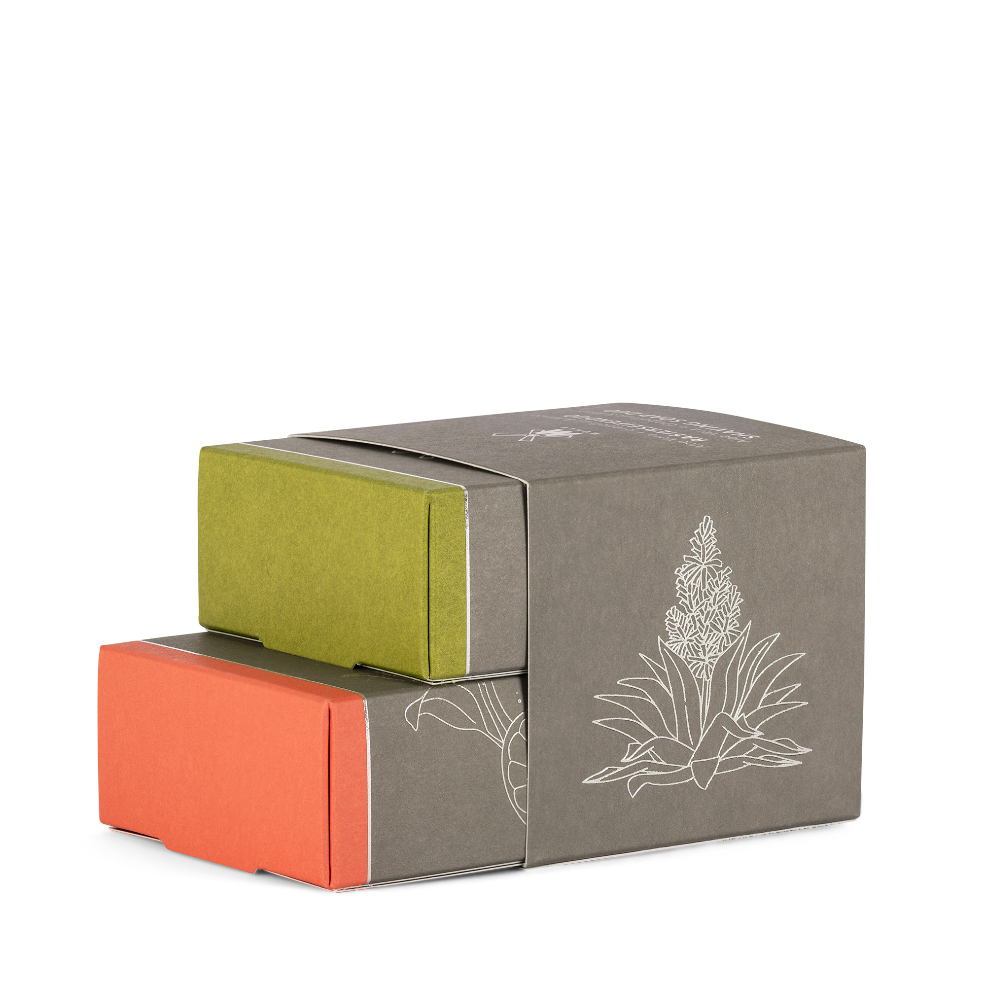 Rasierseifen-Duo Aloe Vera & Grapefruit/Mint