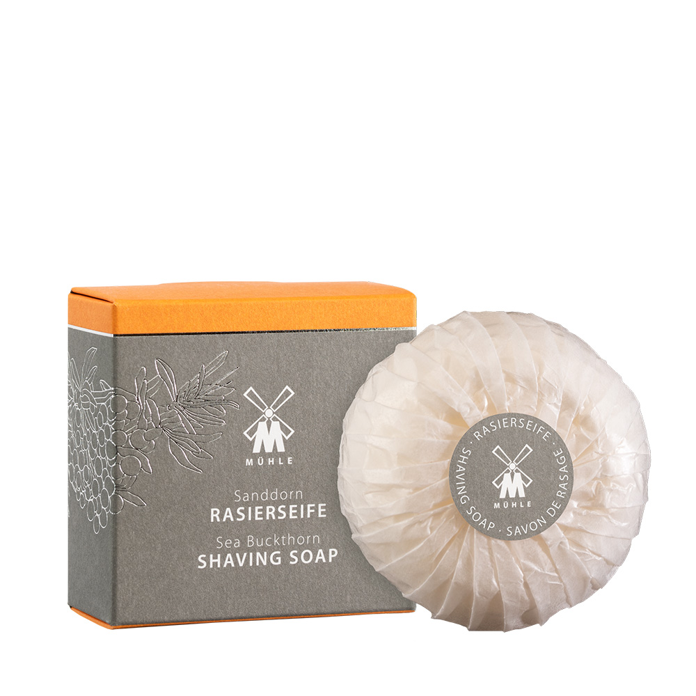 Rasierseifen-Duo Sanddorn & Sandelholz