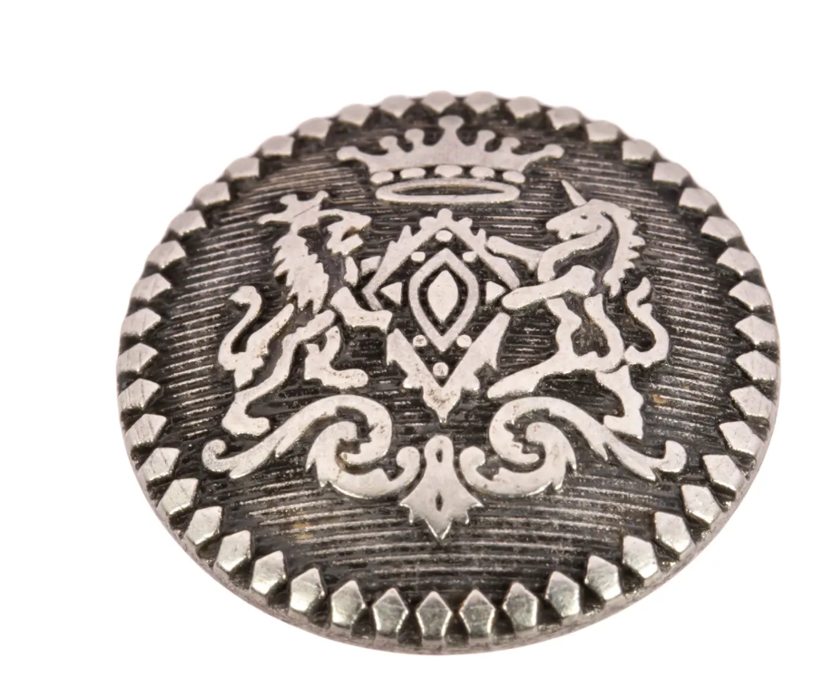 Tweed Weste- Einreiher Seagull Silver