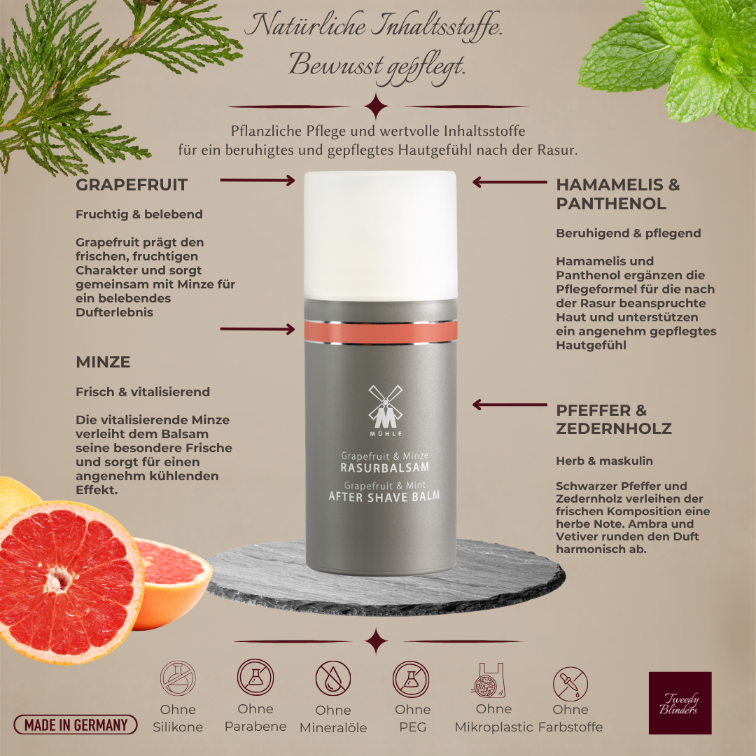 After Shave Balsam Grapefruit/Mint 100ml